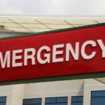 Emergency room sign